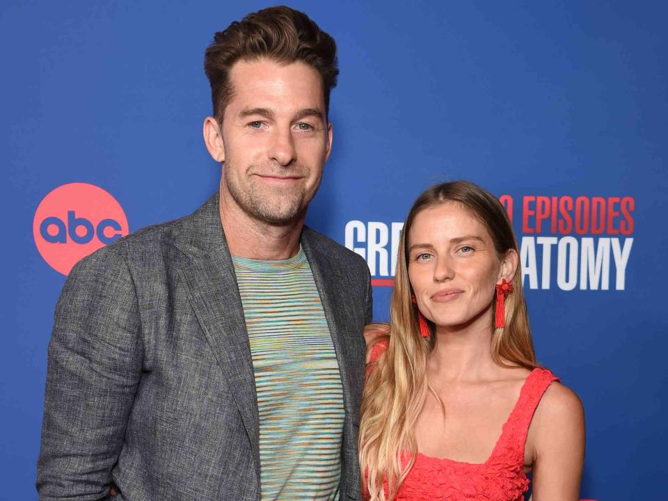 Stewart Cook via Getty Scott Speedman and Lindsay Rae Hofmann at an event for 