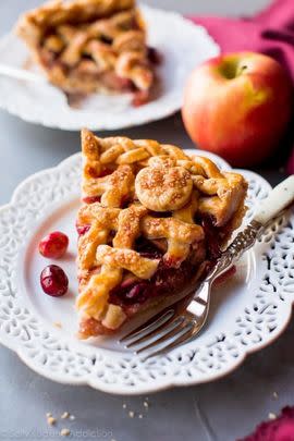 Apple Cranberry Pie