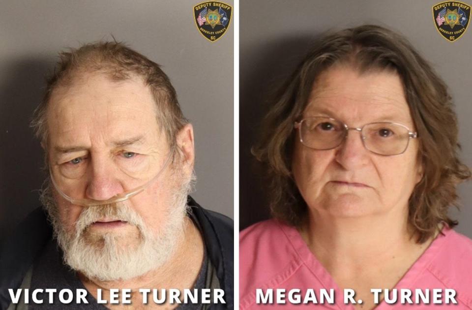 Mr and Mrs Turner have both been charged with murder (Berkeley County Sheriff’s Office)