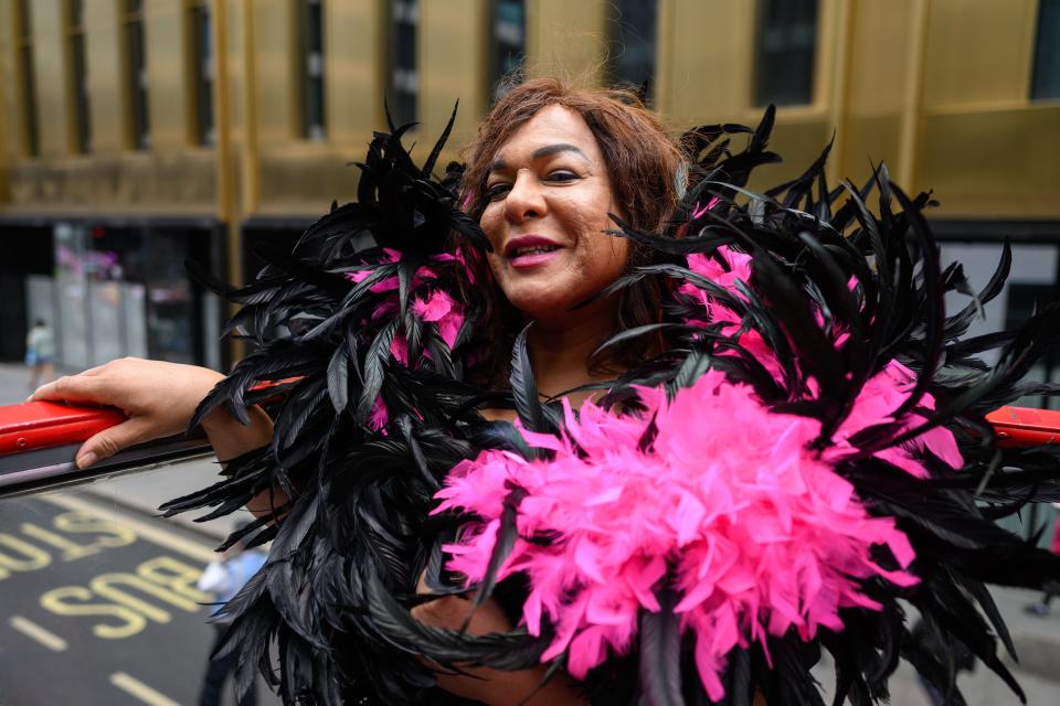Gay rights activist Lanah P poses for a photo (Getty Images)