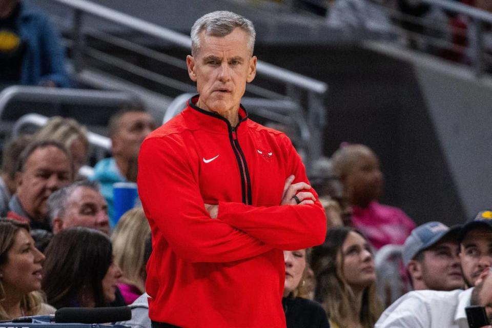 Billy Donovan is in his fourth season with the Chicago Bulls and has spent the past nine years in the NBA. Trevor Ruszkowski/USA TODAY NETWORK