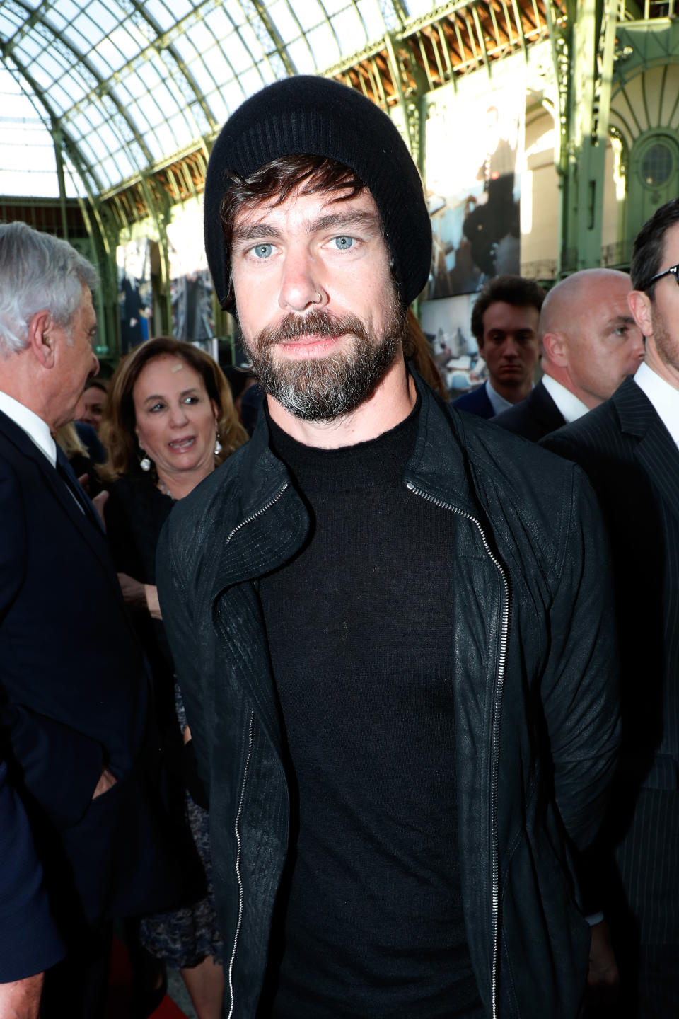 Jack Dorsey bei der Gedenkfeier für Karl Lagerfeld (Bild: Getty Images)