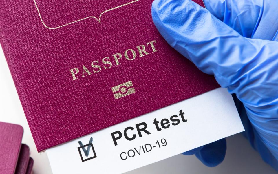 Post-arrival tests must be the polymerase chain reaction (PCR) type which cost around £120