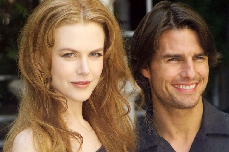 Nicole Kidman y Tom Cruise, poco antes de su ruptura