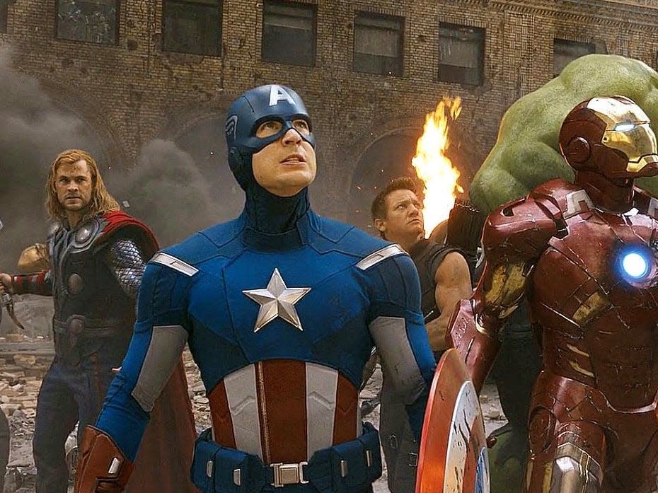 the avengers 2012