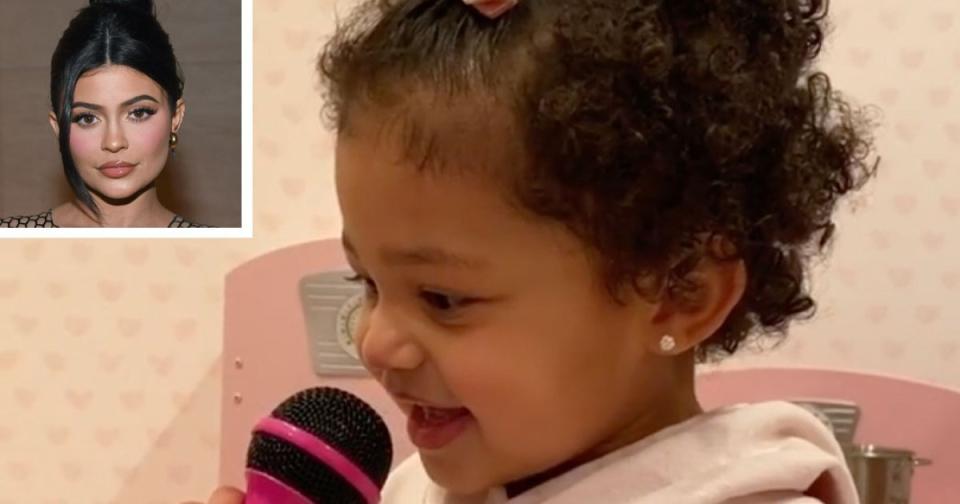 Kylie Jenner S Daughter Stormi 2 Sings Adorable Rendition Of Mom S Hit Rise And Shine