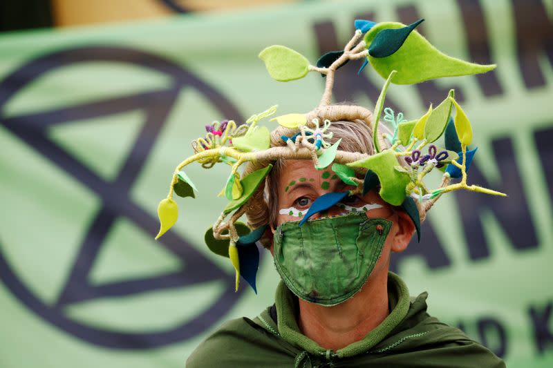 Extinction Rebellion protest in Berlin