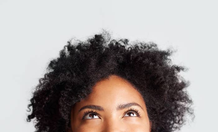 a black woman with natural hair