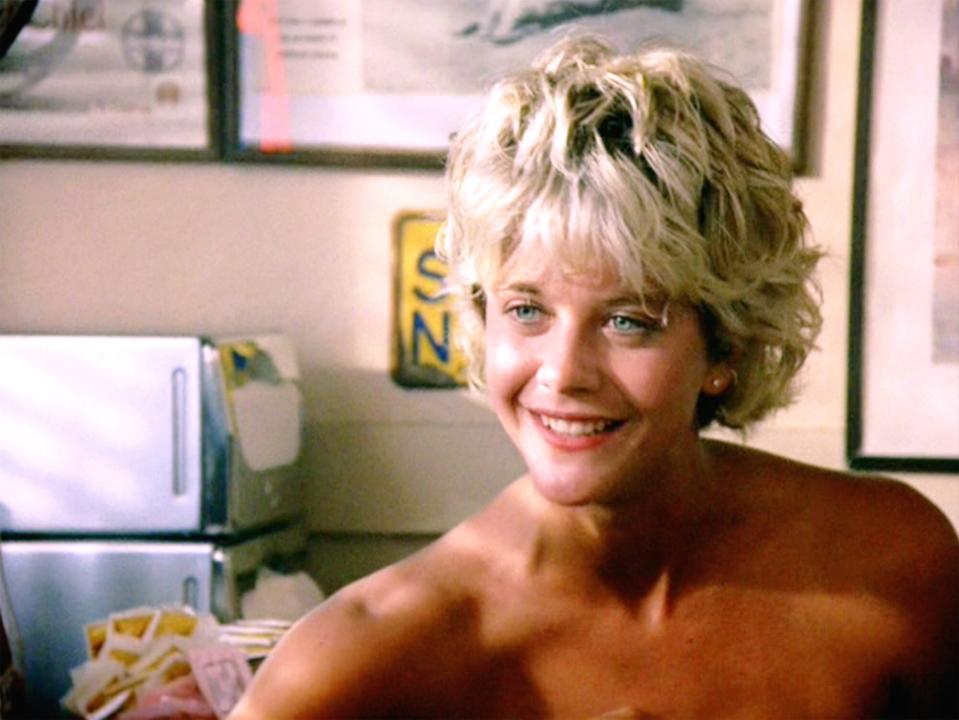 Meg Ryan en Top Gun (1986). (CBS via Getty Images)