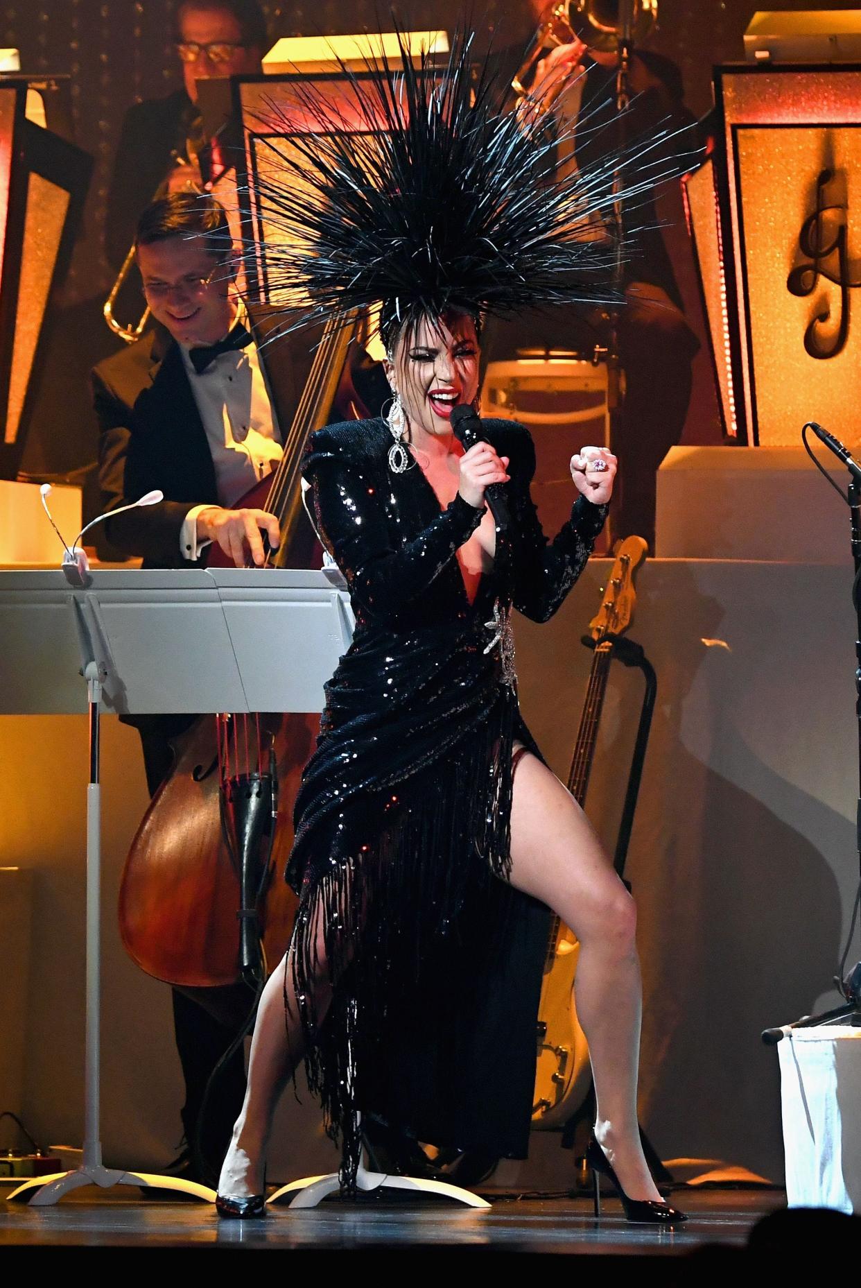 Lady Gaga began her Las Vegas residency, including her "Jazz and Piano" show, in 2018 at the MGM Grand's Dolby Live