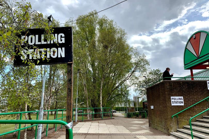 Ennerdale Leisure Centre, Hull, a polling station in the past