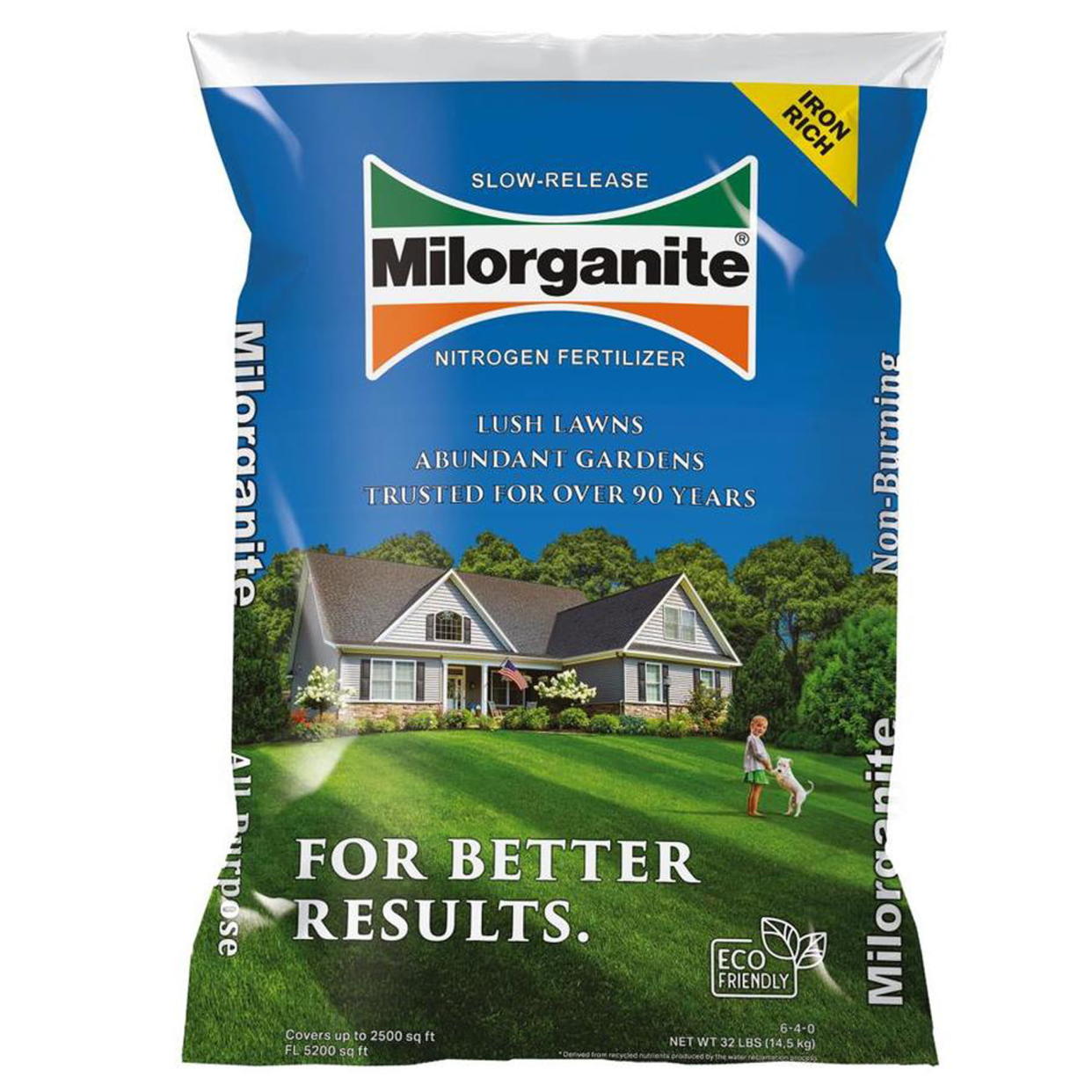 <p><a href="https://go.redirectingat.com?id=74968X1596630&url=https%3A%2F%2Fwww.walmart.com%2Fip%2FMilorganite-Long-Lasting-All-Purpose-Lawn-Food-6-4-0-Fertilizer-32-lb%2F219416256&sref=https%3A%2F%2Fwww.thepioneerwoman.com%2Fhome-lifestyle%2Fgardening%2Fg43062980%2Fbest-fertilizer-for-grass%2F" rel="nofollow noopener" target="_blank" data-ylk="slk:Shop Now;elm:context_link;itc:0;sec:content-canvas" class="link rapid-noclick-resp">Shop Now</a></p><p>Milorganite Long Lasting All Purpose Lawn Food 6-4-0 </p><p>walmart.com</p><p>$18.98</p><span class="copyright">Walmart </span>