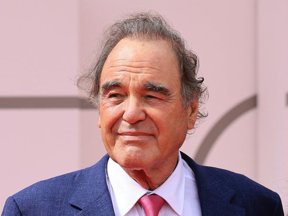 Filmmaker Oliver Stone pictured in September 2022 (Getty Images)