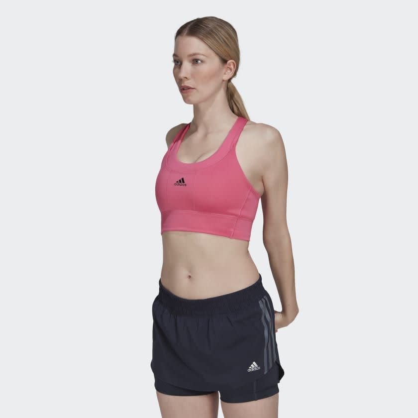 <p><a href="https://go.redirectingat.com?id=74968X1596630&url=https%3A%2F%2Fwww.adidas.com%2Fus%2Frunning-medium-support-pocket-bra%2FHL6133.html&sref=https%3A%2F%2Fwww.womenshealthmag.com%2Ffitness%2Fa42758341%2Fjenna-ortega-abs-sports-bra-adidas-instagram-video%2F" rel="nofollow noopener" target="_blank" data-ylk="slk:Shop Now;elm:context_link;itc:0;sec:content-canvas" class="link rapid-noclick-resp">Shop Now</a></p><p>Running Medium-Support Pocket Bra</p><p>$33.00</p><p>adidas.com</p>