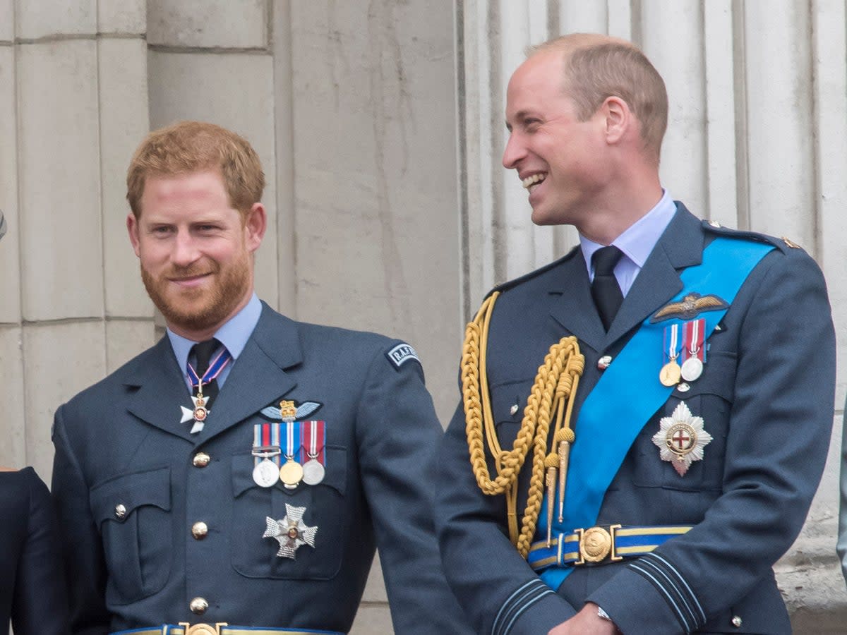 Harry and William’s relationship has been strained in recent years (Getty Images)