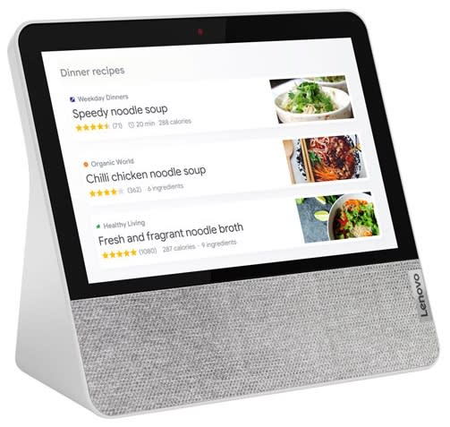 Lenovo Smart Display 7" with Google Assistant. (Image via Best Buy)