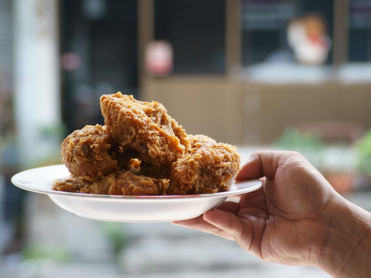 A stock photo of chicken wings
