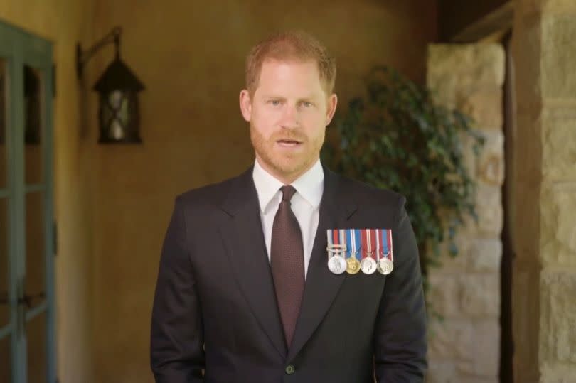 Prince Harry has been trolled for wearing his medals