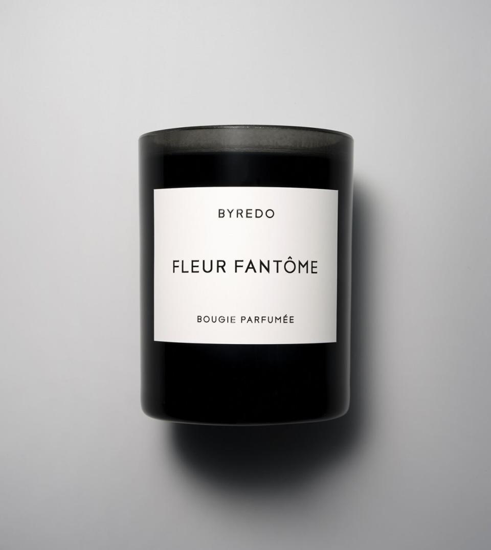 <p><a href="https://www.byredo.com/us_en/fleur-fantme-candle-240g" rel="nofollow noopener" target="_blank" data-ylk="slk:Shop Now;elm:context_link;itc:0;sec:content-canvas" class="link ">Shop Now</a></p><p>Fleur Fantôme</p><p>byredo.com</p><p>$94.00</p>