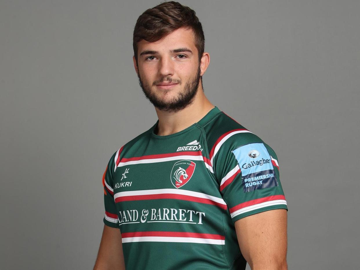 Leicester Tigers forward Taylor Gough suffered 'severe spinal injuries' in a car accident: Getty