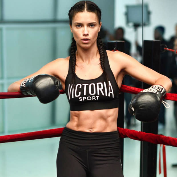 Adriana Lima shares her workout routine for the new Victoria's Secret VSX  collection