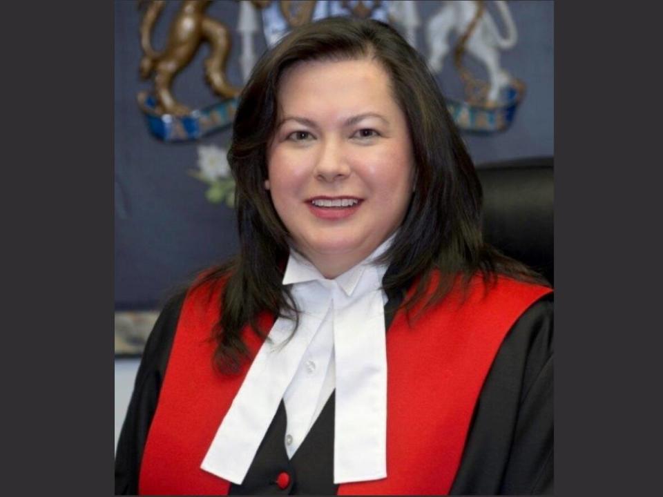 N.W.T. Supreme Court Chief Justice Shannon Smallwood is the first Indigenous person to be named to the position. (The Canadian Bar Association - image credit)