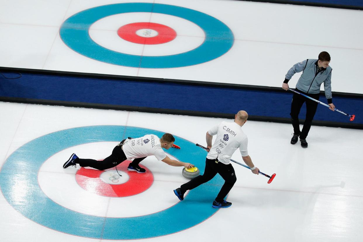 Down and out | Team GB men's team lost their play-off match: Dean Mouhtaropoulos/Getty Images