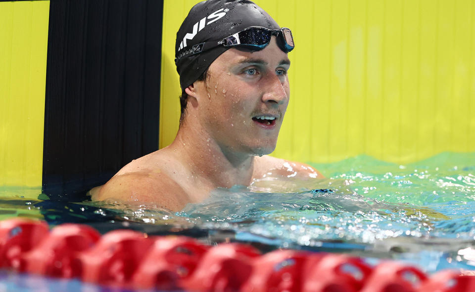 Cameron McEvoy at the Australian swimming championships.
