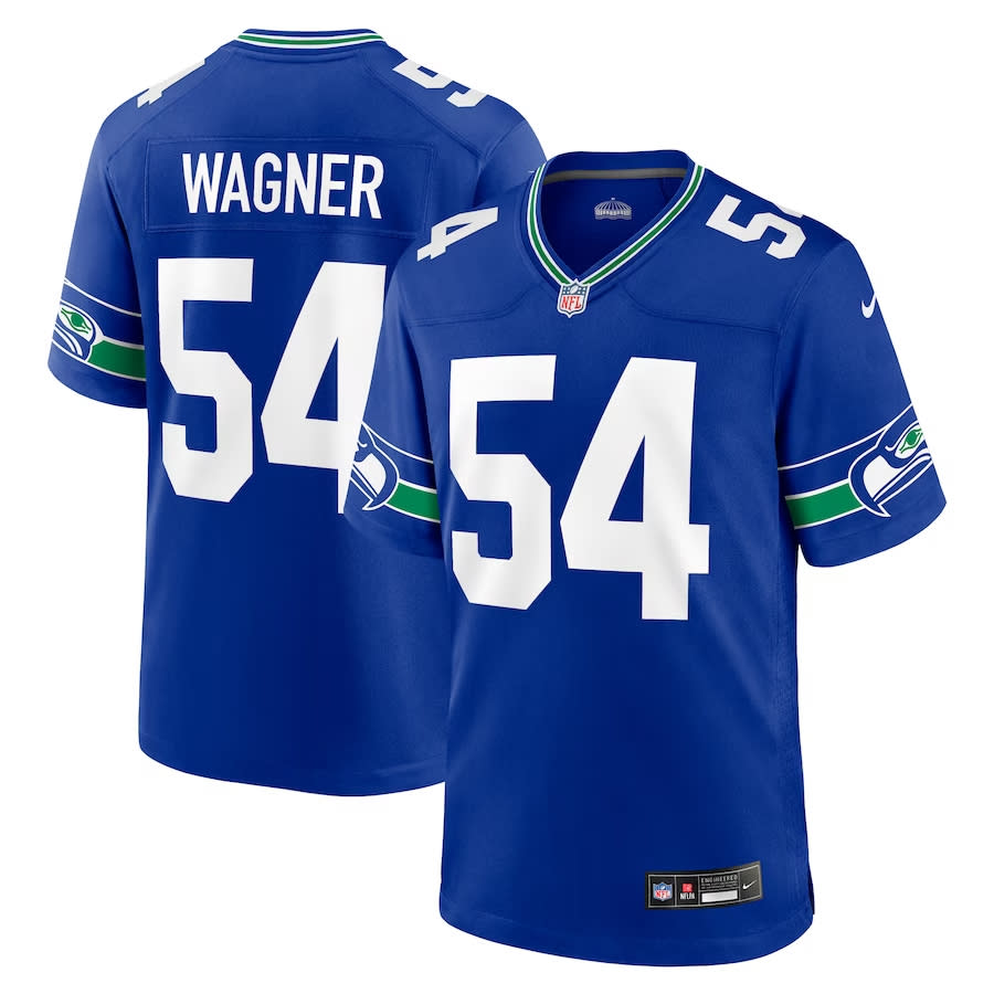 Bobby Wagner Seattle Seahawks Nike Throwback Player Game Jersey