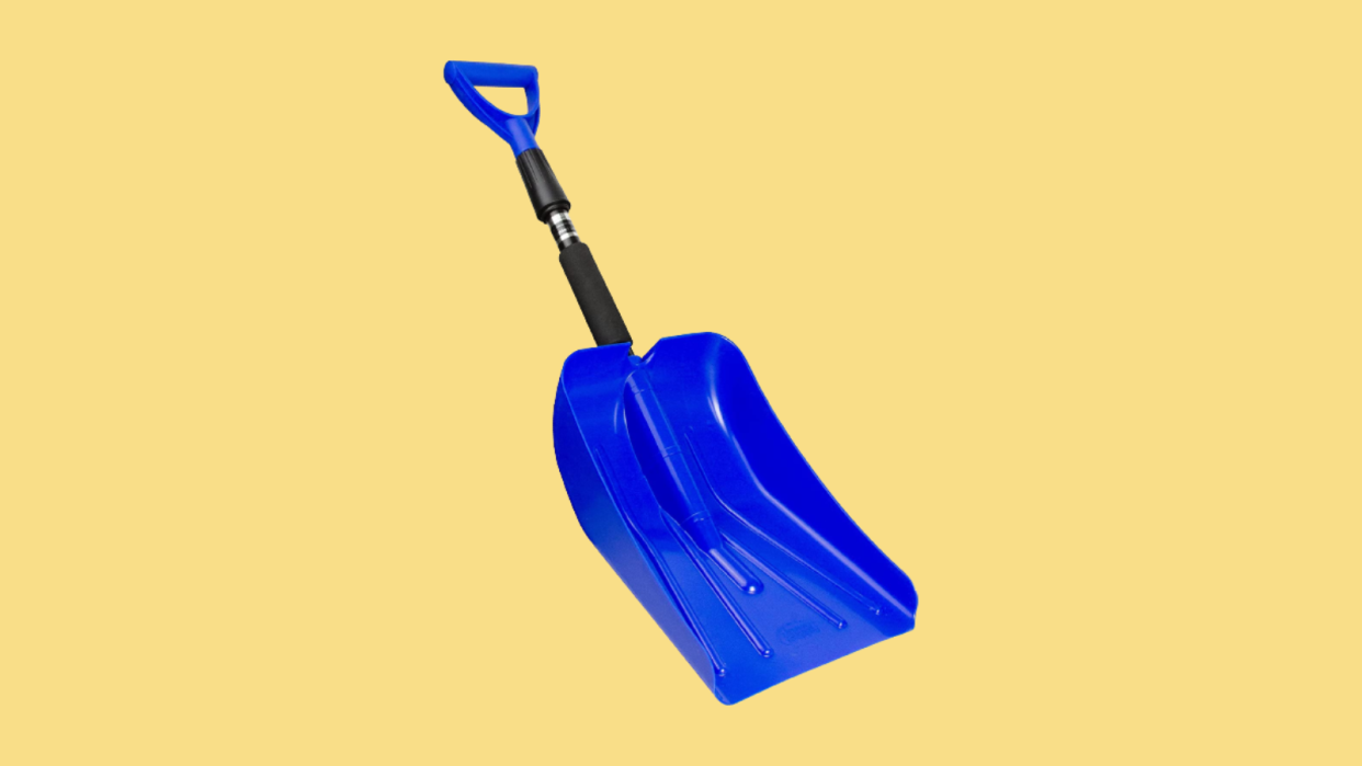 For heavy snow around your vehicle, this portable, extendable shovel is a must-have.
