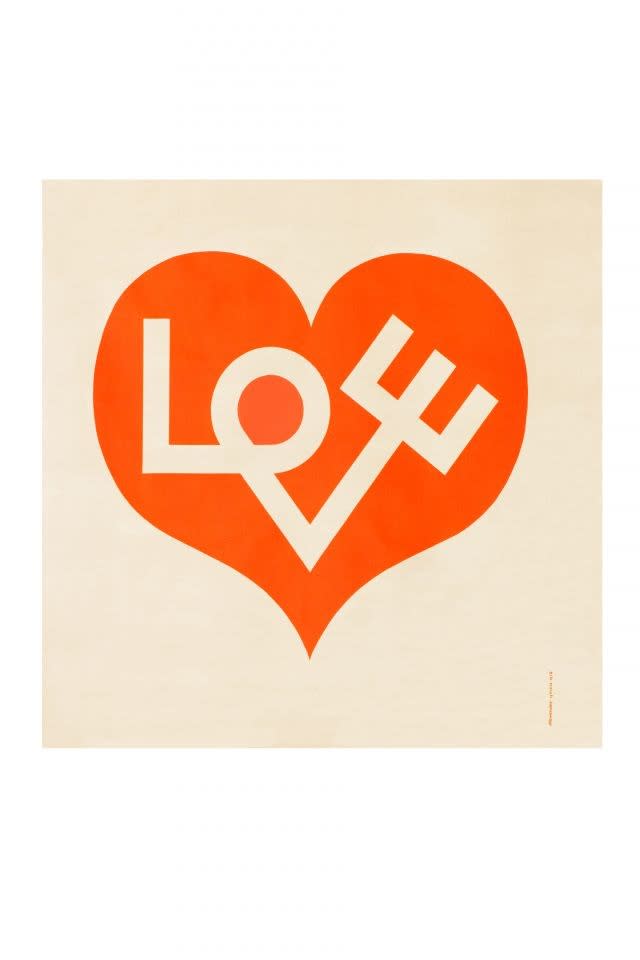 "Love Heart" by Alexander Girard for Herman Miller, 1971