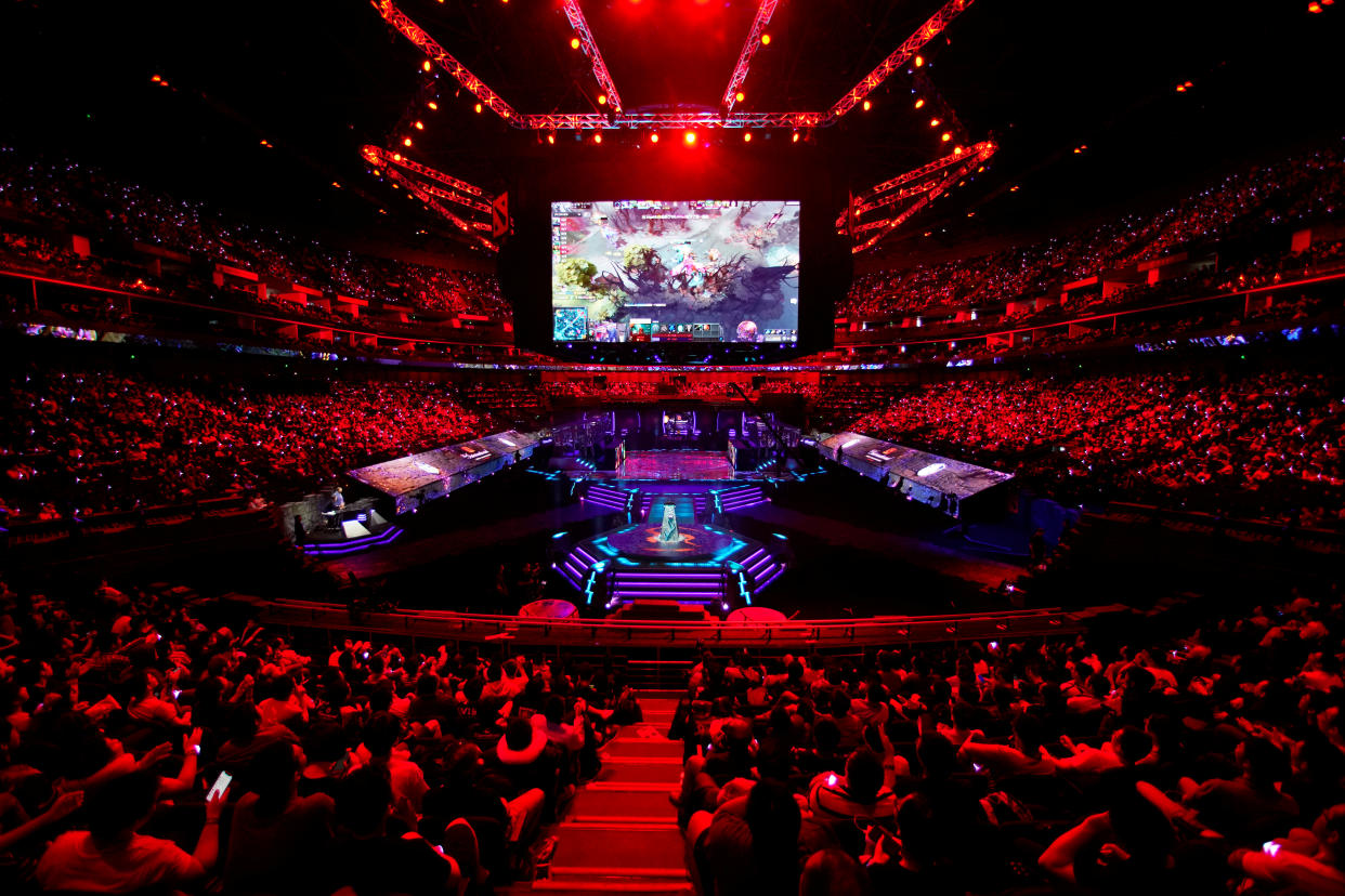 Two teams each from Western Europe and South America will earn their spots in Dota 2's The International 2023 through the regional qualifiers. (Photo: REUTERS/Aly Song)