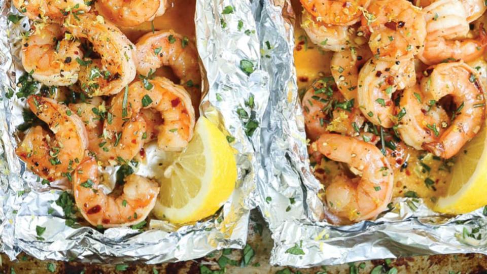 Shrimp Foil Packets That’ll Have Dinner Ready in 30 Minutes