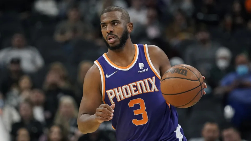 Chris Paul&#x003002; (AP Photo/Eric Gay)