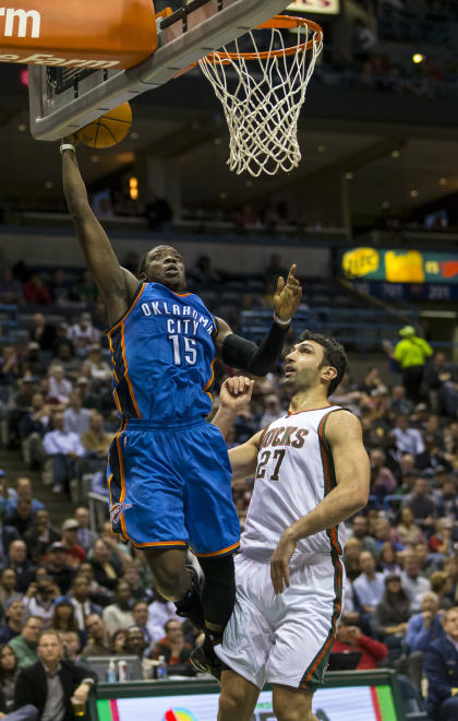 Jackson is flourishing in the role of leading the Thunder without Kevin Durant and Russell Westbrook. (USA TODAY Sports)