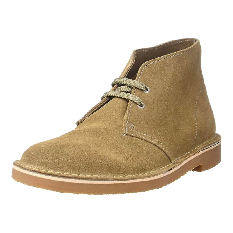 <p>Courtesy of Amazon</p><p>Clarks is the originator of the desert boot—a chukka-style boot with a crepe sole that was originally intended for use in the desert. Today, they’ve become a menswear staple to be worn with jeans, chinos, and really anything. The Bushacre, a newer desert boot style from Clarks, in the “Sand Waxy Suede” colorway is one of the nicest looking. </p><p><strong>What Customers Say:</strong> Some say they prefer these to the original Clarks desert boot because of the thicker suede upper and sole but note to pay attention to the sizing, which can run a bit large. <a href="https://clicks.trx-hub.com/xid/arena_0b263_mensjournal?q=https%3A%2F%2Fwww.amazon.com%2Fgp%2Fcustomer-reviews%2FR3SAKW2X4IZ4CH%3FlinkCode%3Dll2%26tag%3Dmj-yahoo-0001-20%26linkId%3Dcbee8c2bf35903c815e0e23e16a1c216%26language%3Den_US%26ref_%3Das_li_ss_tl&event_type=click&p=https%3A%2F%2Fwww.mensjournal.com%2Fstyle%2Famazon-prime-day-october-2023-boots-deals%3Fpartner%3Dyahoo&author=Anthony%20Mastracci&item_id=ci02cb8902b0002758&page_type=Article%20Page&partner=yahoo&section=hiking%20boots&site_id=cs02b334a3f0002583" rel="nofollow noopener" target="_blank" data-ylk="slk:One customer added;elm:context_link;itc:0;sec:content-canvas" class="link ">One customer added</a> to their review, saying after a year of wearing the boots to work almost every day, they "could not be happier."</p><p>[$59 (was $110); <a href="https://clicks.trx-hub.com/xid/arena_0b263_mensjournal?q=https%3A%2F%2Fwww.amazon.com%2FClarks-Bushacre-Beeswax-Leather-10-5%2Fdp%2FB083Z8SWH3%3FlinkCode%3Dll1%26tag%3Dmj-yahoo-0001-20%26linkId%3D4111e51d623001decb7307875194714c%26language%3Den_US%26ref_%3Das_li_ss_tl&event_type=click&p=https%3A%2F%2Fwww.mensjournal.com%2Fstyle%2Famazon-prime-day-october-2023-boots-deals%3Fpartner%3Dyahoo&author=Anthony%20Mastracci&item_id=ci02cb8902b0002758&page_type=Article%20Page&partner=yahoo&section=hiking%20boots&site_id=cs02b334a3f0002583" rel="nofollow noopener" target="_blank" data-ylk="slk:amazon.com;elm:context_link;itc:0;sec:content-canvas" class="link ">amazon.com</a>]</p>