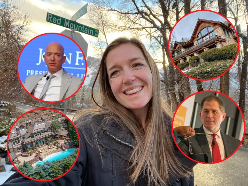 Insider's author toured two homes on Billionaire Mountain where families like the Bezos and Michael Dell have properties.