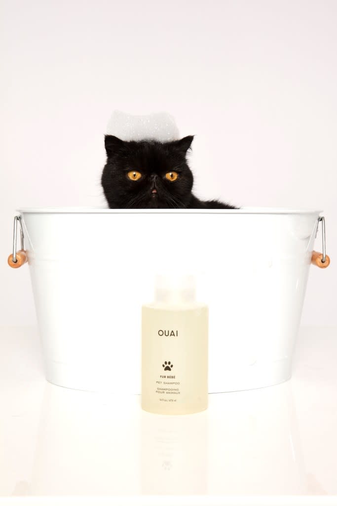 Pet shampoo from Ouai can be purchased from Sephora.