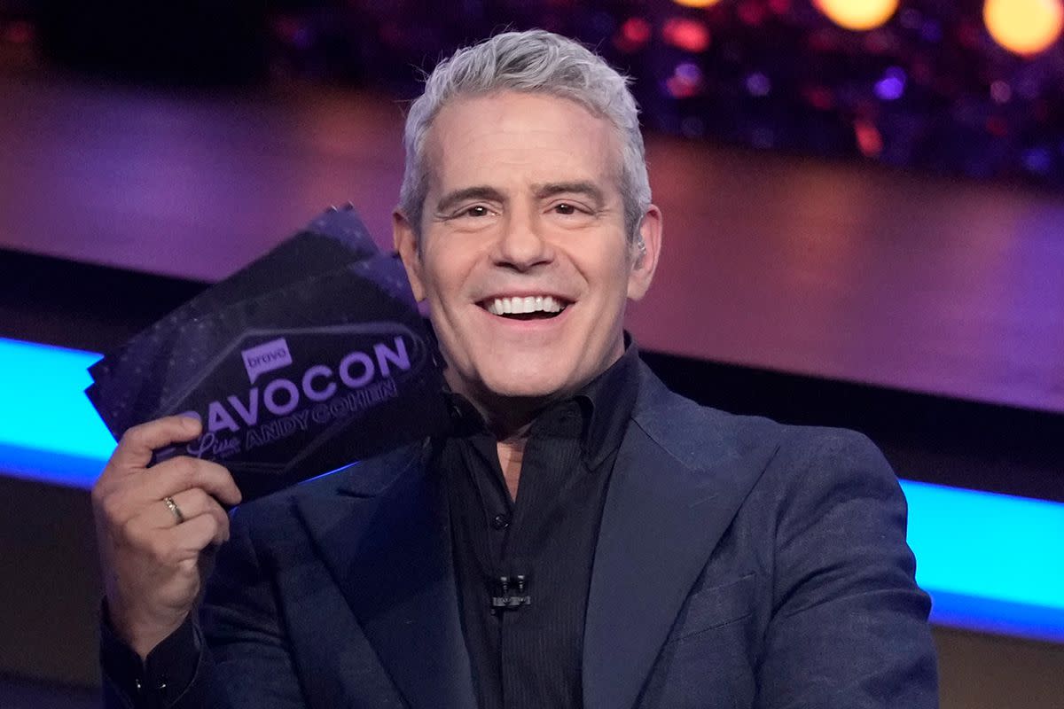 <p>Charles Sykes/Bravo via Getty</p> Andy Cohen at BravoCon 2023