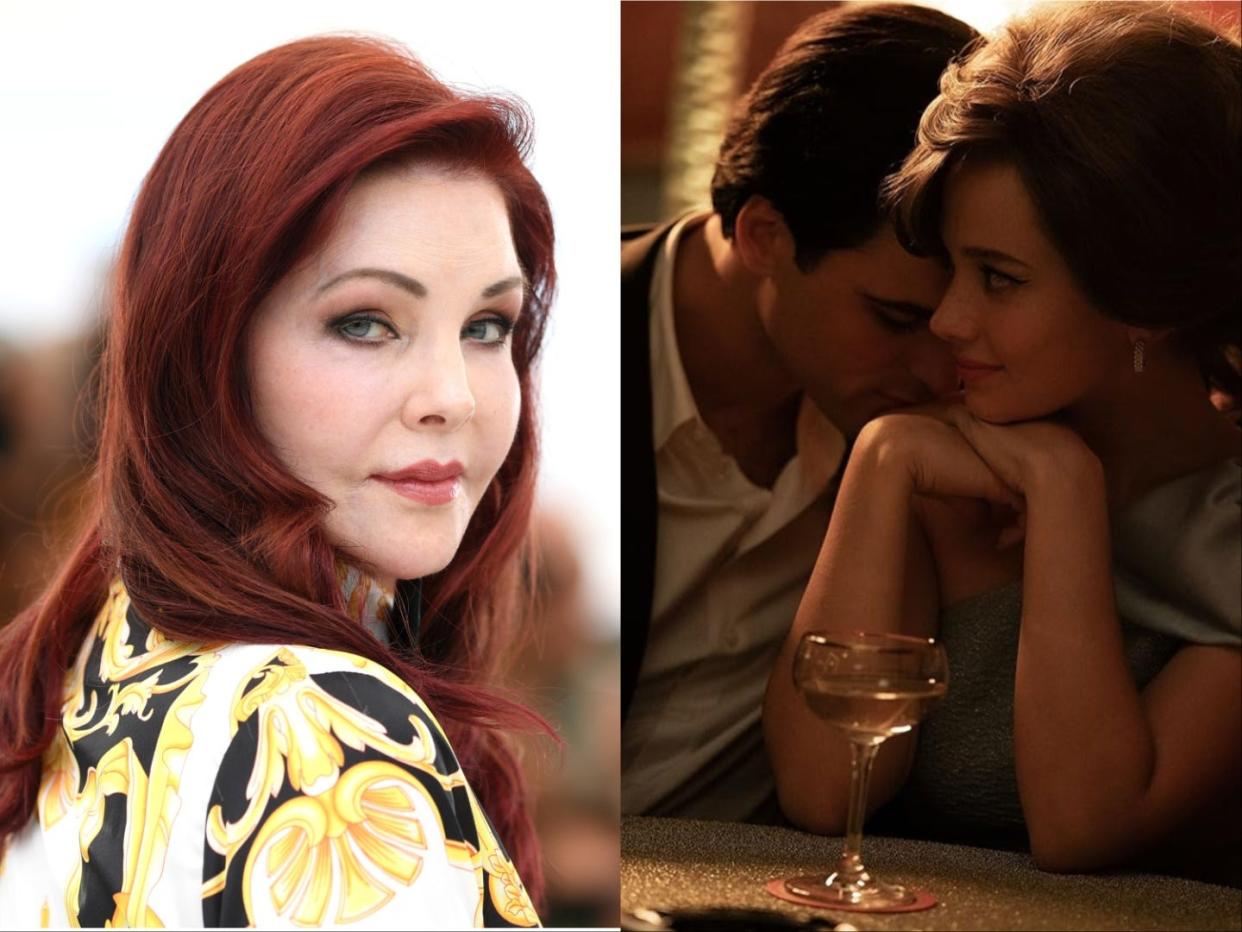 "Priscilla" is based on Priscilla Presley's 1975 memoir "Elvis and Me."