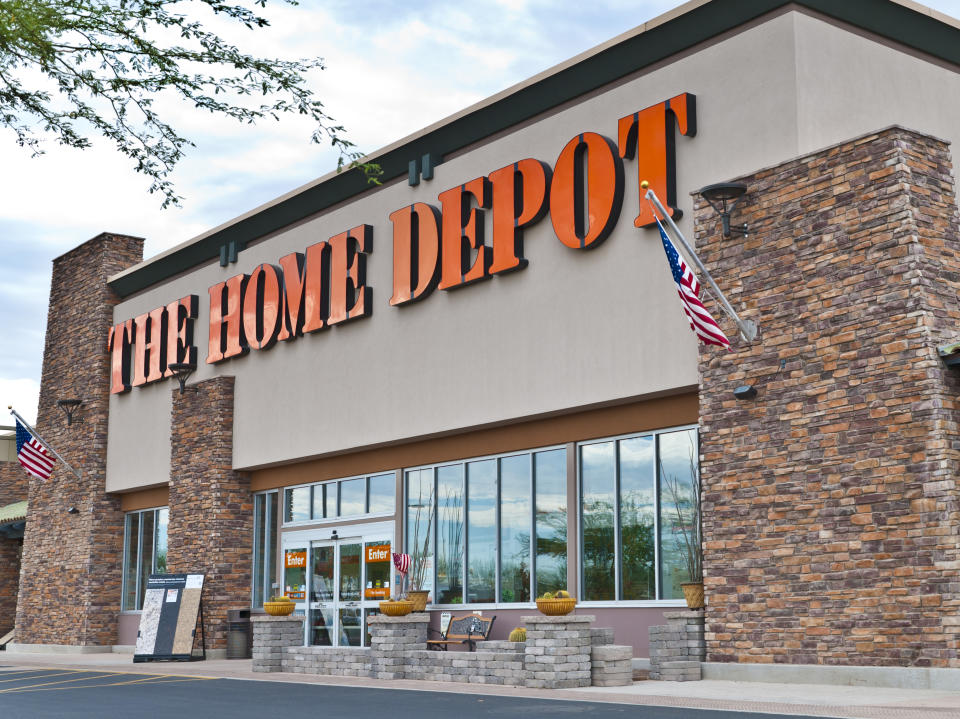 Phoenix, United States - August 25, 2011: The Home Depot operates home improvement and construction retail stores in the United States, Canada, Mexico, and other countries.  It is the United States' largest home improvement retailer and fourth largest general retailer.