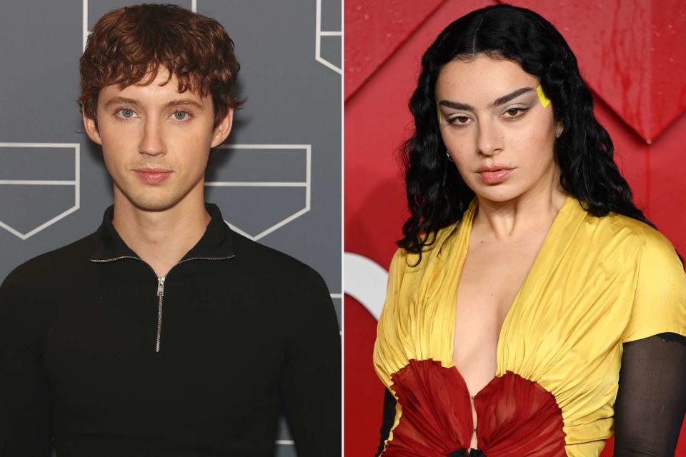 <p>Don Arnold/WireImage, Karwai Tang/WireImage</p> Troye Sivan and Charli XCX