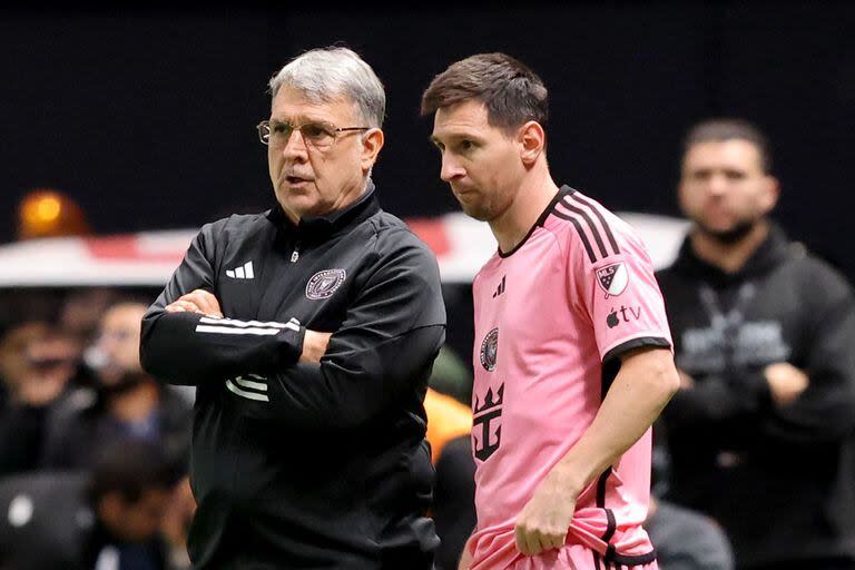 Gerardo 'Tata' Martino y Lionel Messi: dos símbolos rosarinos y de Newell's que hoy conducen a Inter Miami