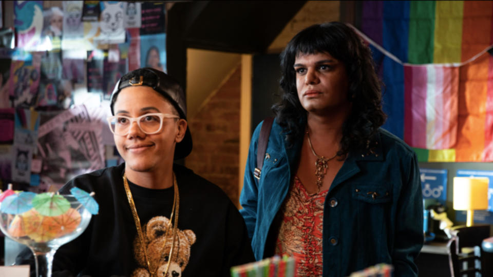 <p> Sort Of, created by Bilal Baig and Fab Filippo, follows Sabi Mehboob (Baig), a non-binary millennial based in Toronto, CA trying to navigate life as a bartender at an LGBTQ+ bookstore/bar and a nanny to the kids of an artist named Bessy (Grace Lynn Kung) and her narcissistic husband Paul (Gray Powell), all while being the youngest child in a big family of Pakistani immigrants. </p> <p> Sabi battles Paul, her own non-accepting mother (Ellora Patnaik), and the decision of whether to start a new life in Berlin with her best friend or stay behind to take care of the kids after their mother falls ill. It&apos;s a lot, but Sabi&apos;s strong enough to take on all of it &#x2013; and with dry, witty humor at that. The show takes issues like queerness, interracial relationships, and gender identity and presents them the way they should be presented: not as hot-button topics, but as part of everyday life. </p>