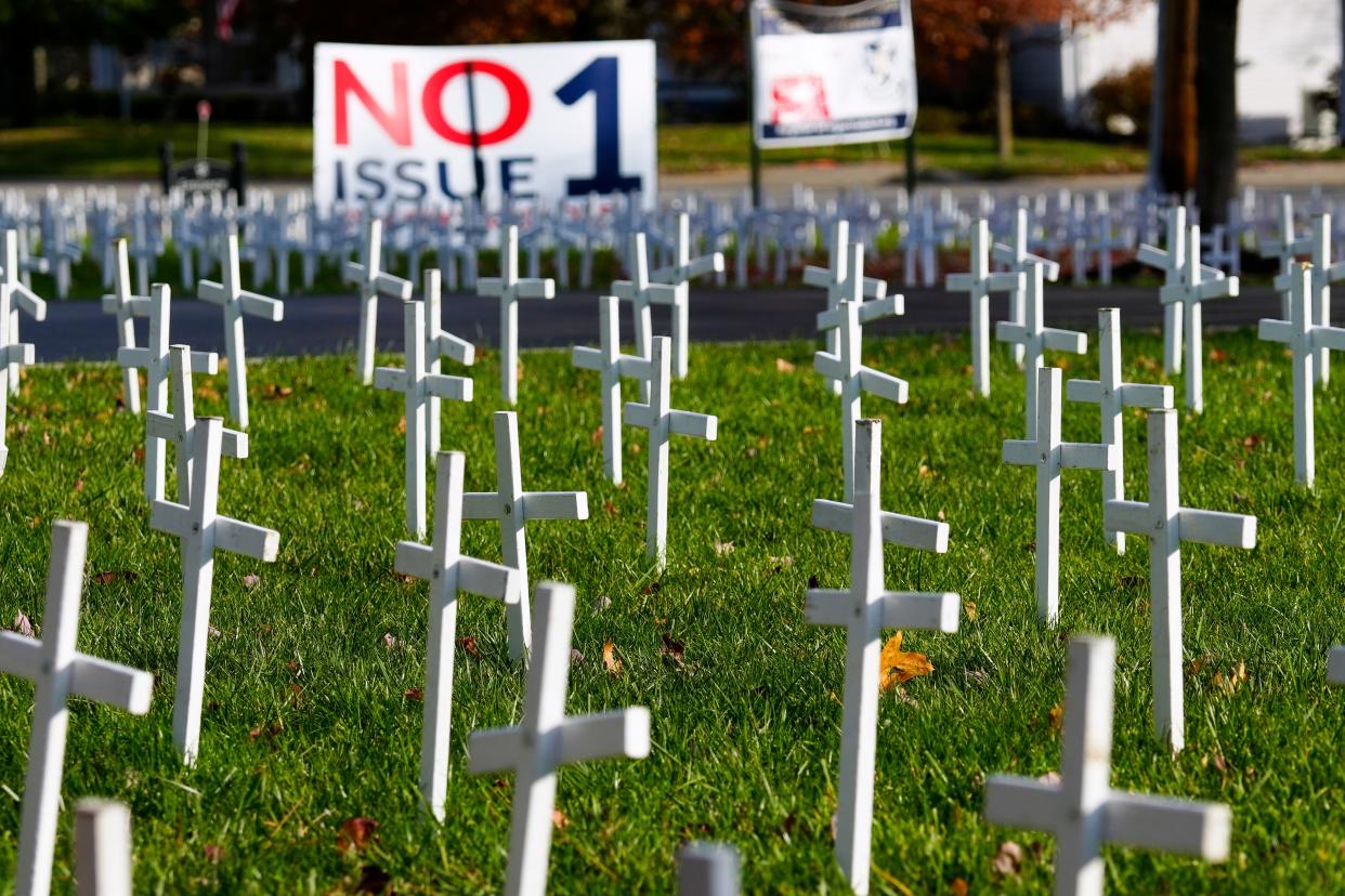 A church in Madeira held a 24-hour prayer vigil opposing Issue 1 on Election Day.