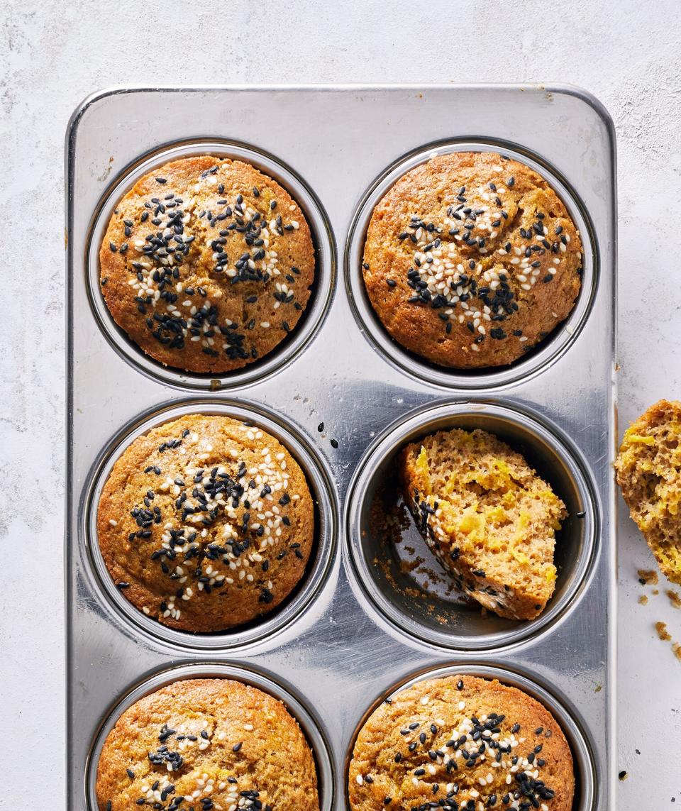 Beet Tahini Muffins