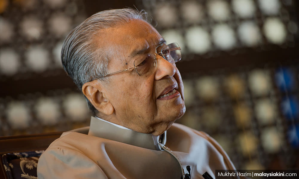 Mahathir won't contest in next GE – report