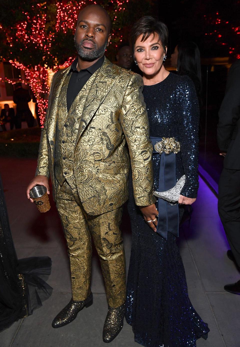 COREY GAMBLE and KRIS JENNER