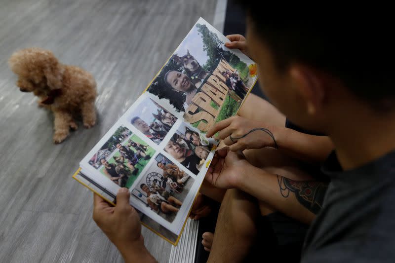 The Wider Image: On trial on riot charges, Hong Kong newlyweds prepared for life apart