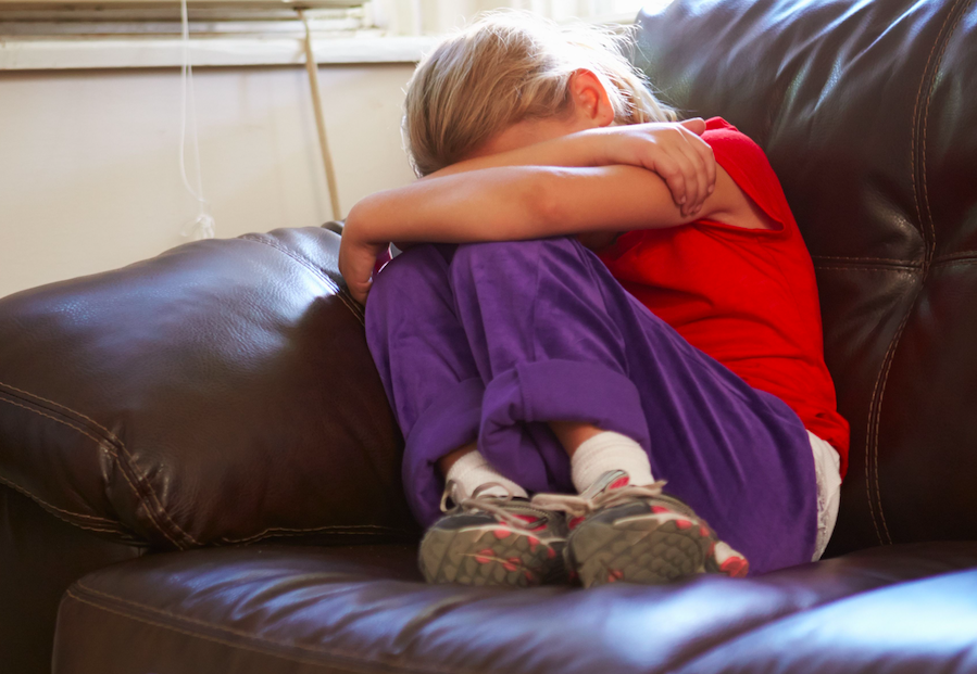 <em>Numbers show a huge surge in children put in care in the 12 months up to March 2017 (Rex/posed by model)</em>